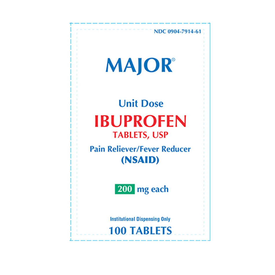 Major® Ibuprofen Pain Relief - Pharmaceuticals>Over the Counter>Pain Relief - Major Pharmaceuticals