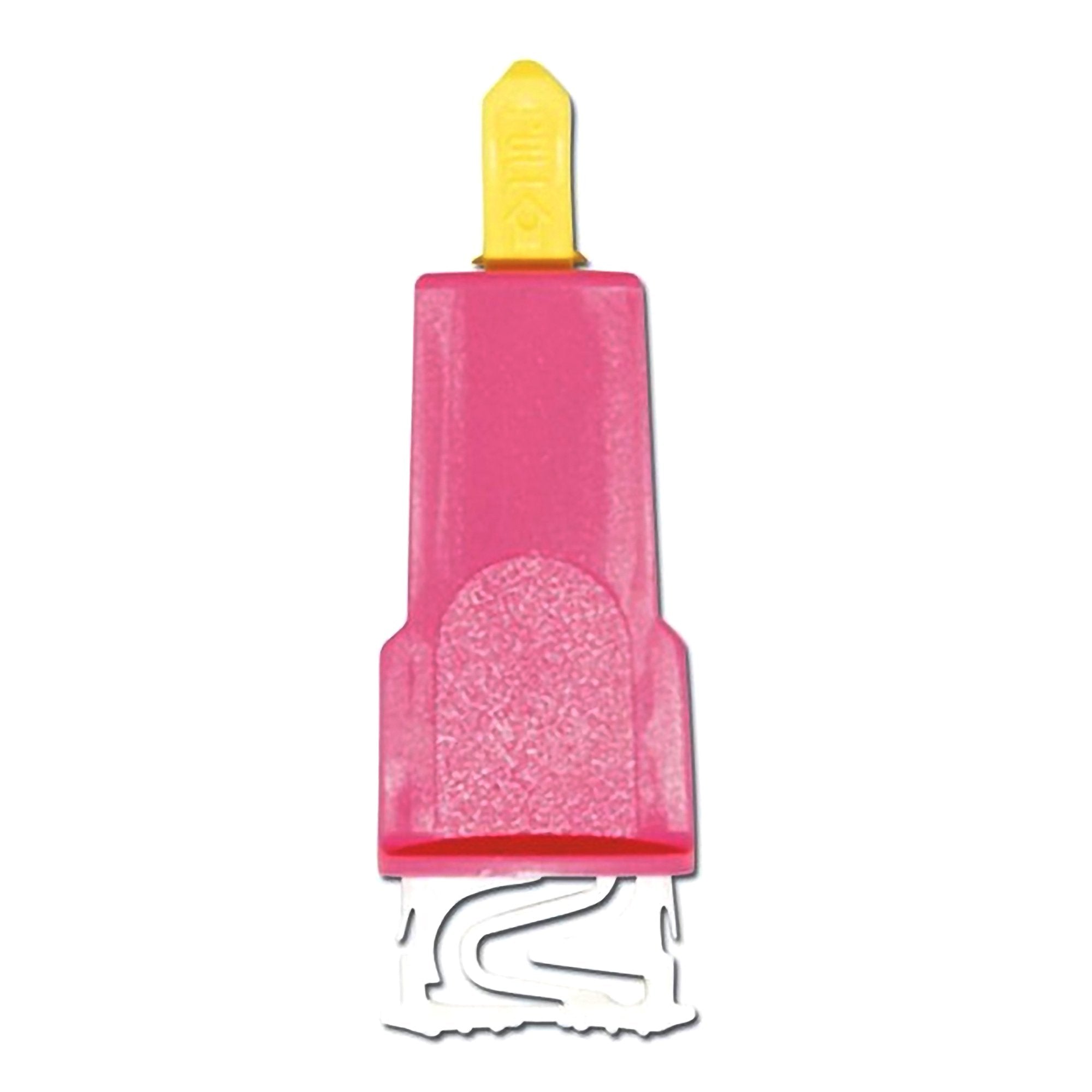 Capiject Safety Lancet, 1.5 mm Blade-Safety Lancet Capiject 1.5 mm Blade Retractable Push Button Activation Finger