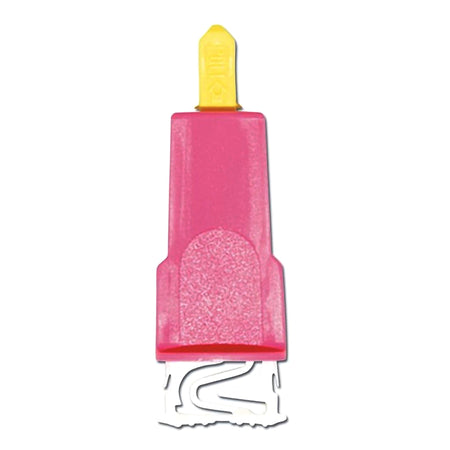 Capiject Safety Lancet, 1.5 mm Blade-Safety Lancet Capiject 1.5 mm Blade Retractable Push Button Activation Finger
