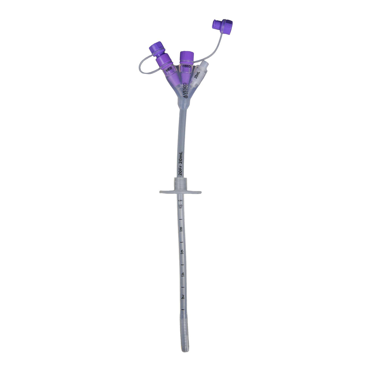 Vesco Medical™ Gastrostomy Feeding Tube, 20 Fr. - Nutritionals and Feeding Supplies>Feeding Supplies>Feeding Tubes>Gastros...