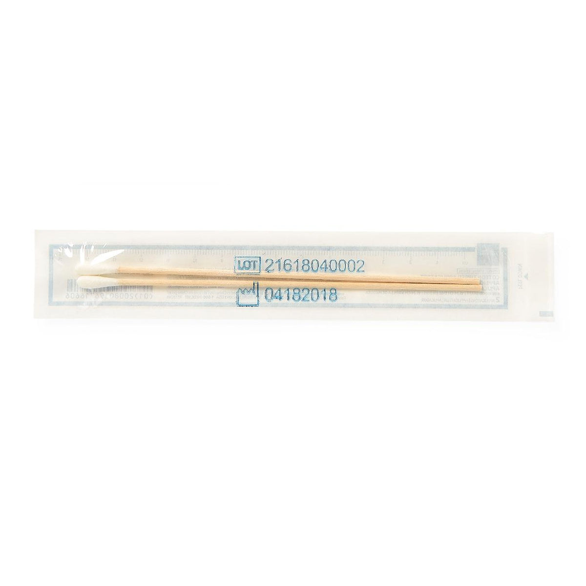 Medline Swabstick, 100 Packs per Box-Swabstick Cotton Tip Wood Shaft 6 Inch Sterile 2 per Pack