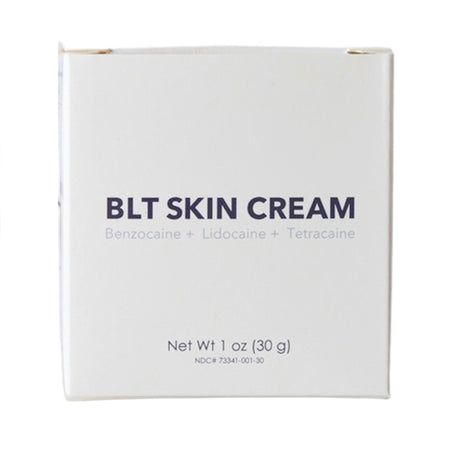 BLT Skin Cream Benzocaine / Lidocaine / Tetracaine Cream-Topical Anesthetic BLT Skin Cream 20 - 4 - 1% Strength Benzocaine / Lidocaine / Tetracaine Cream 1 oz.