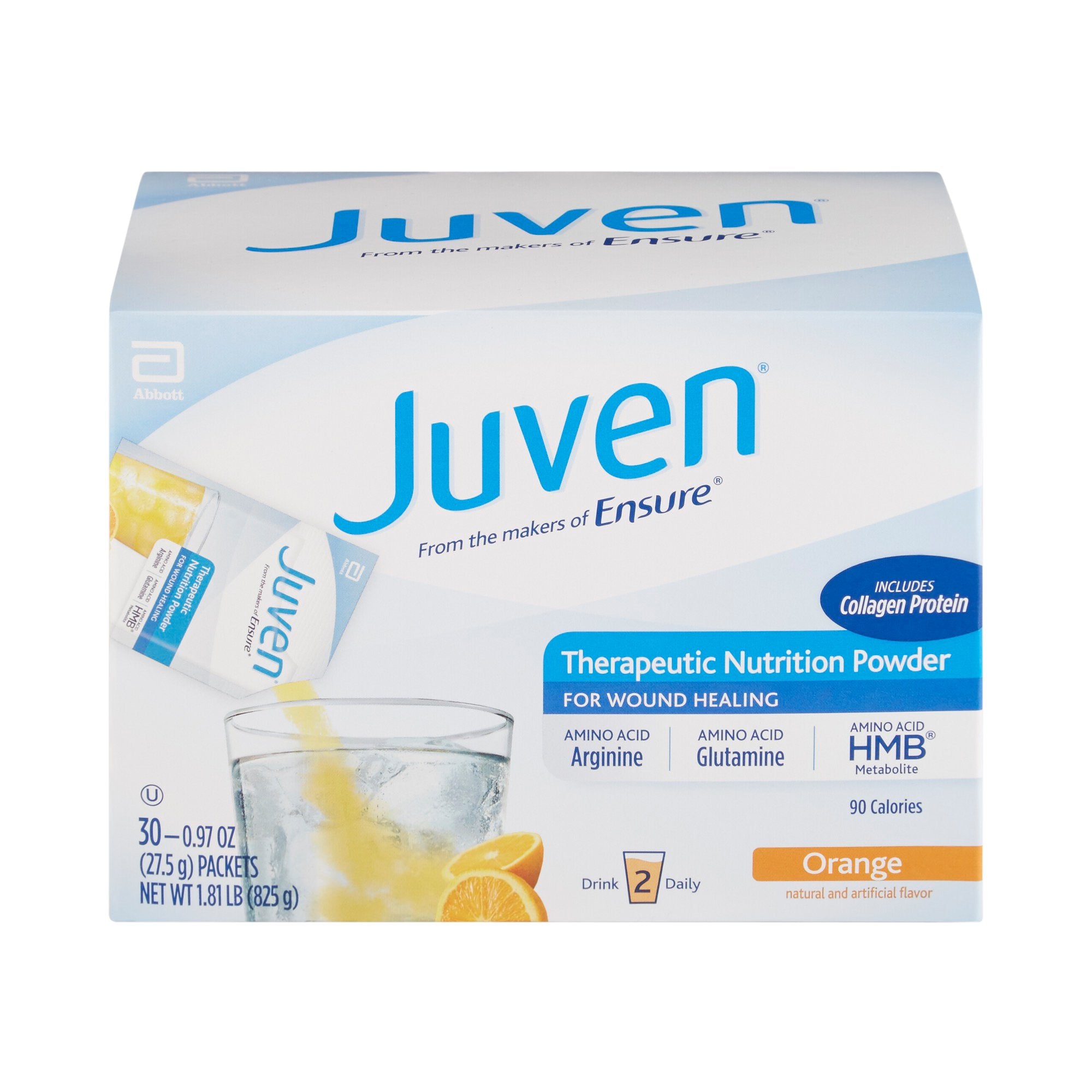 Juven® Orange Arginine/Glutamine Therapeutic Nutrition Powder - Nutritionals and Feeding Supplies>Nutritionals>Oral Supple...