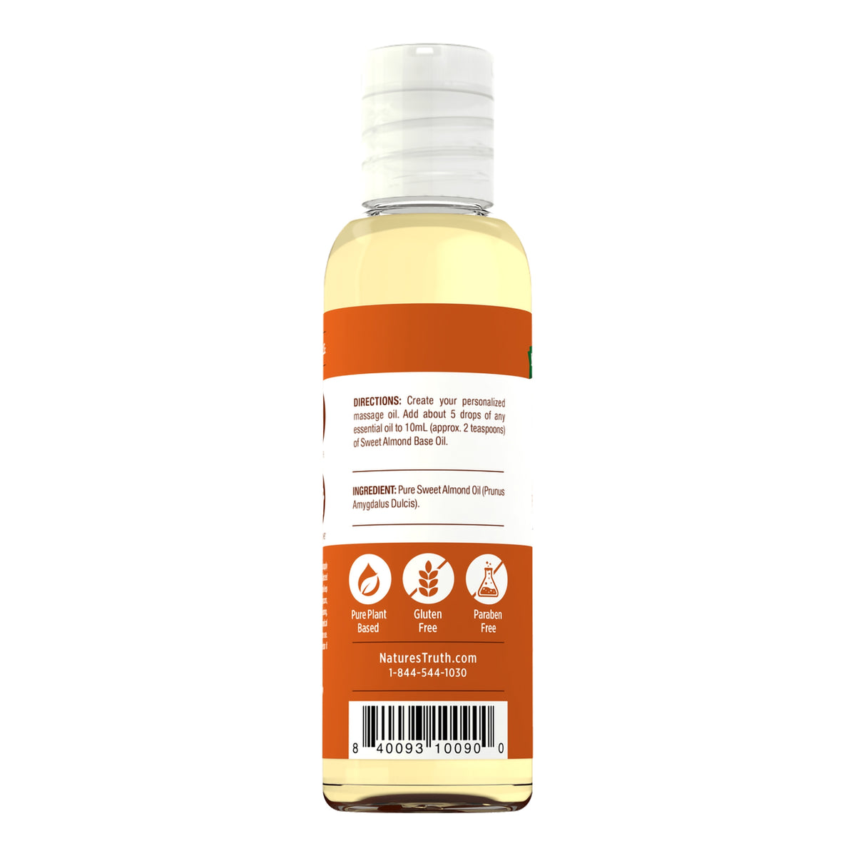 Nature's Truth Sweet Almond Skin Care Oil-Essential Oil Nature's Truth 4 oz.