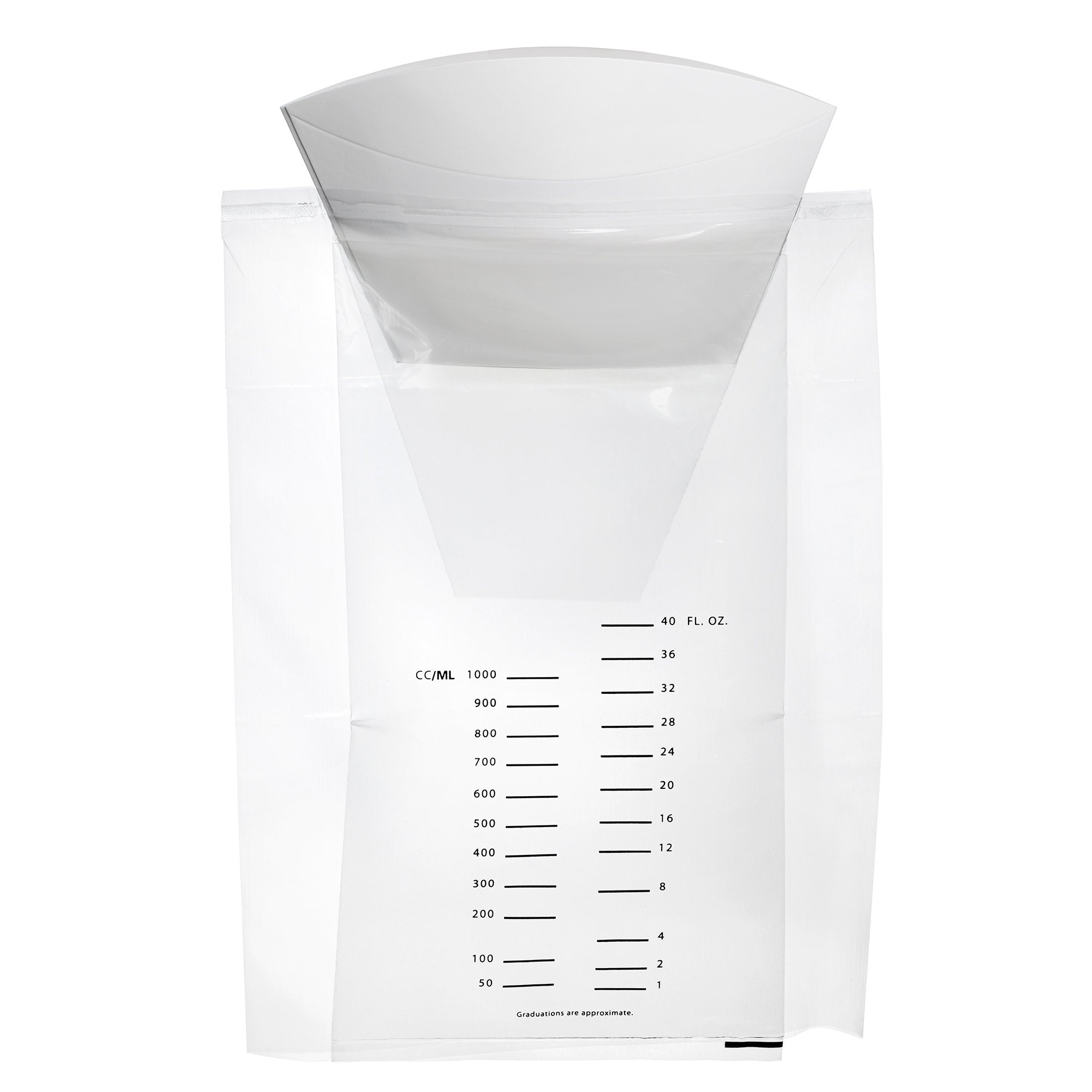 McKesson Urgent Assist Bags with Protective Hand Sleeve-Emesis Bag McKesson 40 oz. Clear