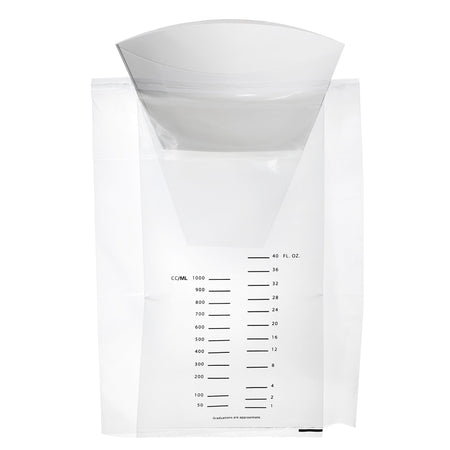McKesson Urgent Assist Bags with Protective Hand Sleeve-Emesis Bag McKesson 40 oz. Clear