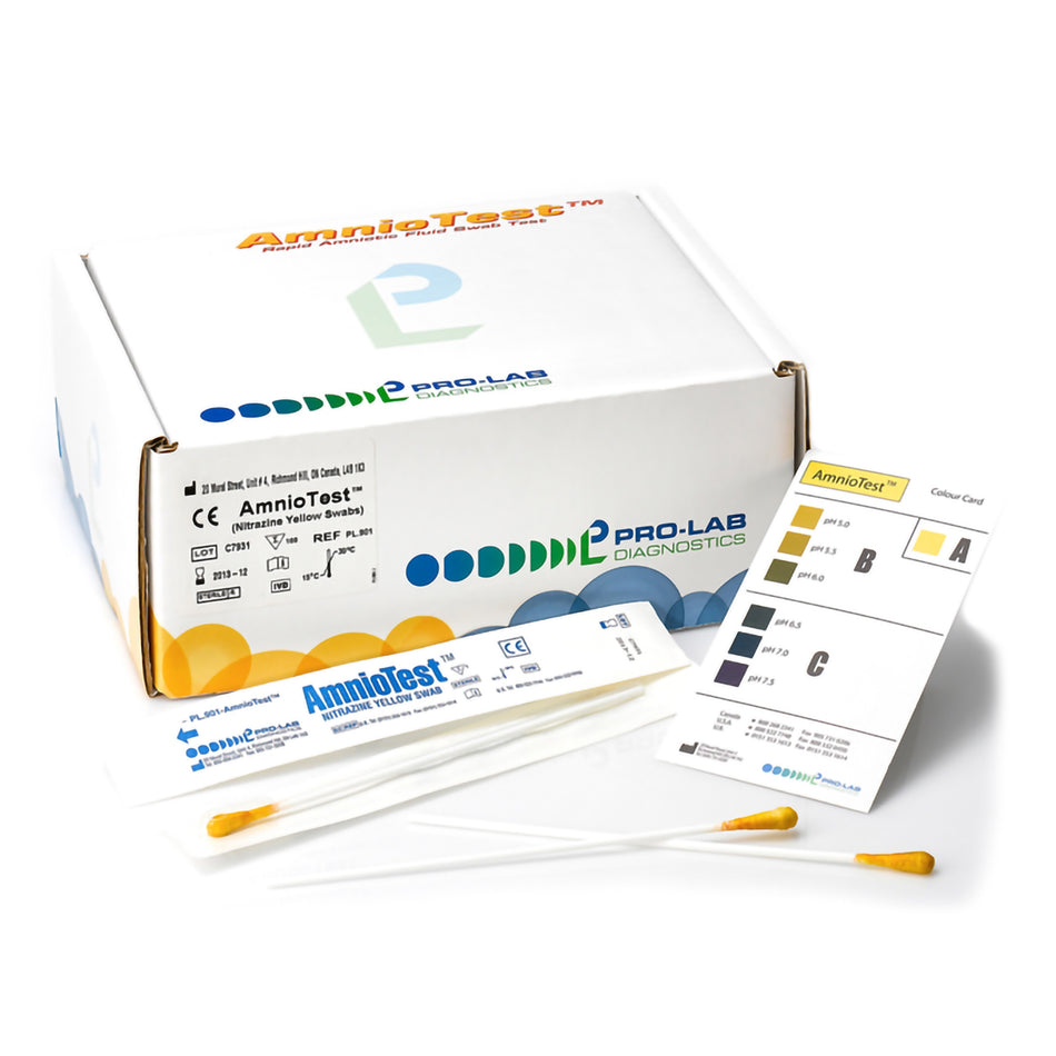 AmnioTest Amniotic Fluid General Chemistry Reproductive Health Test Kit-Reproductive Health Test Kit AmnioTest Amniotic Fluid Test 100 Tests CLIA Non-Waived