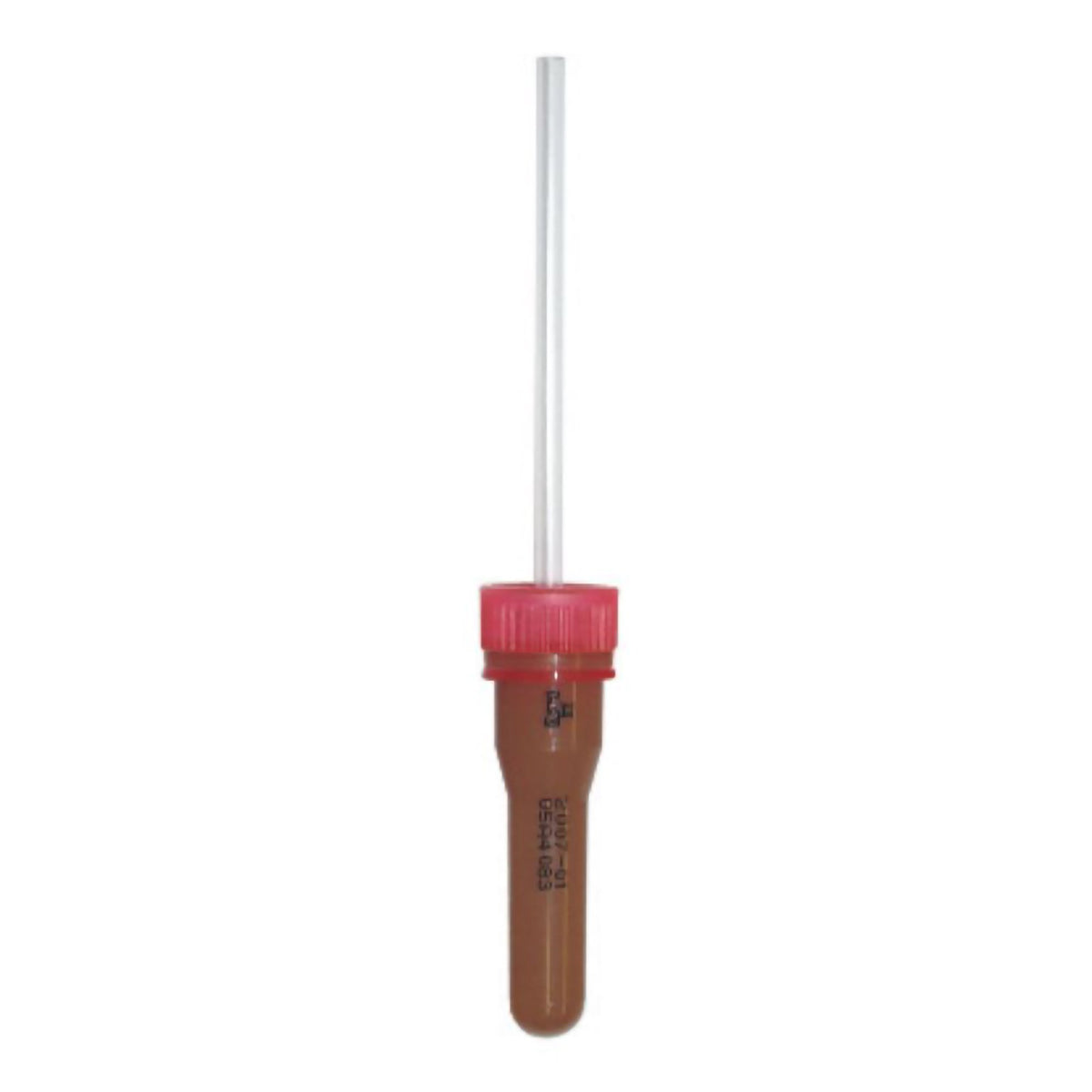 Safe-T-Fill Capillary Blood Collection Tube, 200 L, 10.8 x 46.6 mm-Safe-T-Fill Capillary Blood Collection Tube Clot Activator / Separator Gel Additive 200 L Attached Cap Plastic Tube
