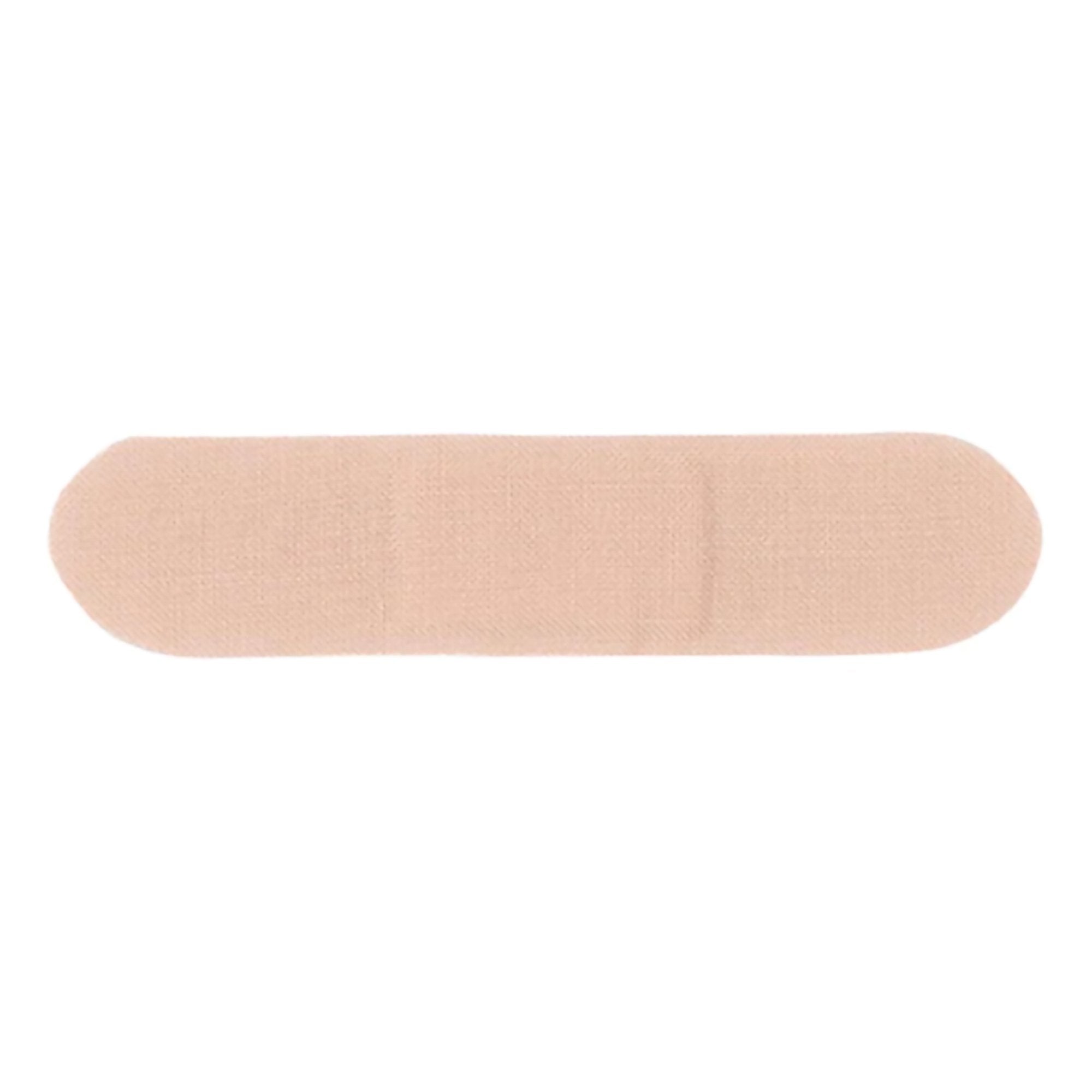 Patch Tan Adhesive Strip, 3/4 x 3 Inch-Adhesive Strip Patch 3/4 X 3 Inch Bamboo Rectangle Tan Sterile
