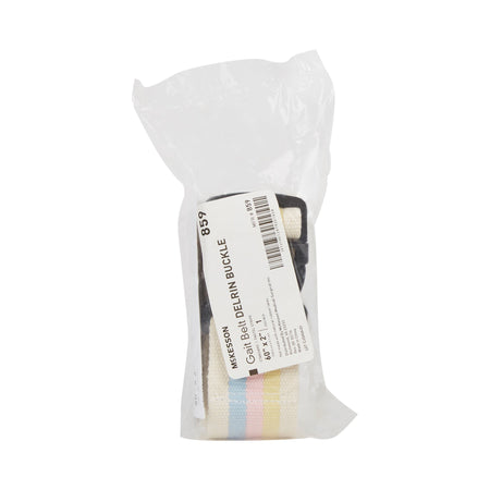 McKesson Pastel Stripe Gait Belt, 60 Inch-Gait Belt McKesson 60 Inch Length Pastel Stripe