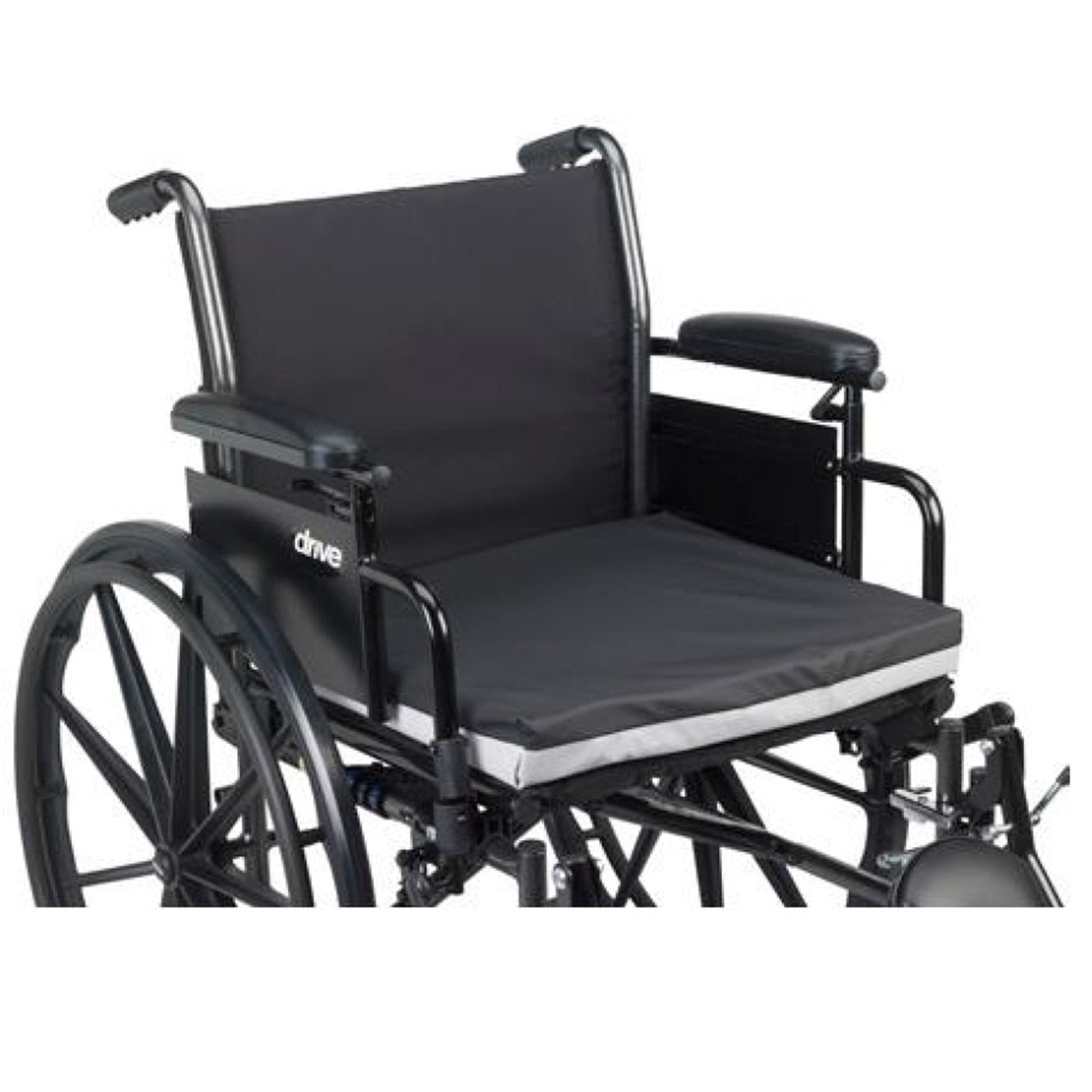 drive Gel-U-Seat Lite Seat Cushion, 16 x 16 in.-Seat Cushion Gel-U-Seat Lite 16 W X 16 L X 2 D Inch Foam / Gel