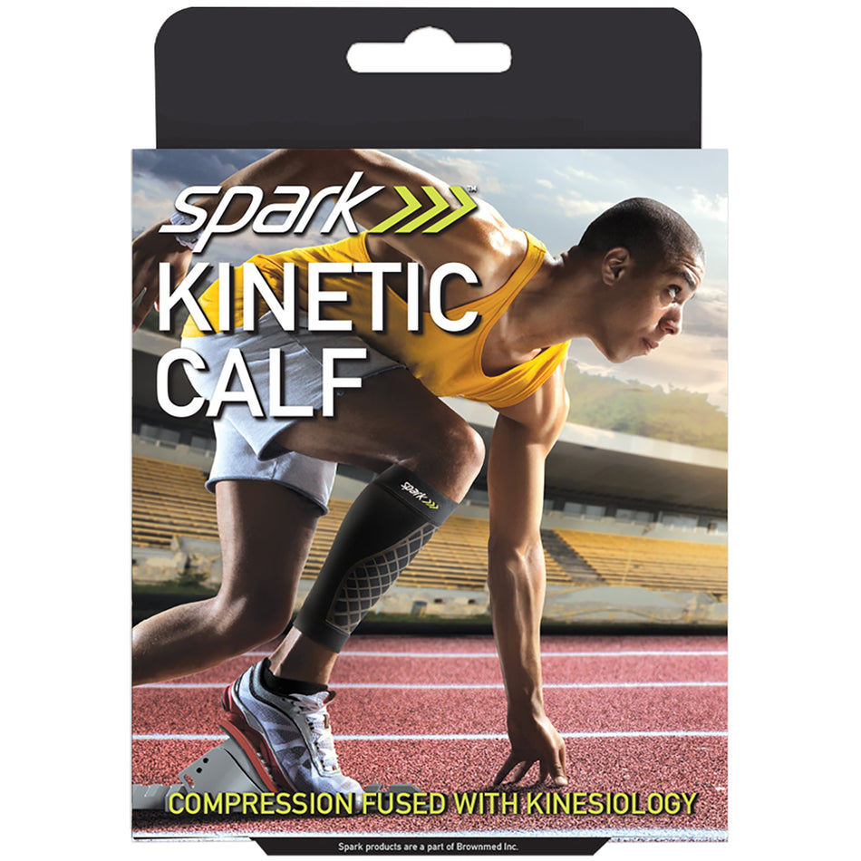 Spark Calf Support, Medium-Calf Support Spark Medium Pull-on 14 to 16 Inch Calf Circumference Left or Right Leg