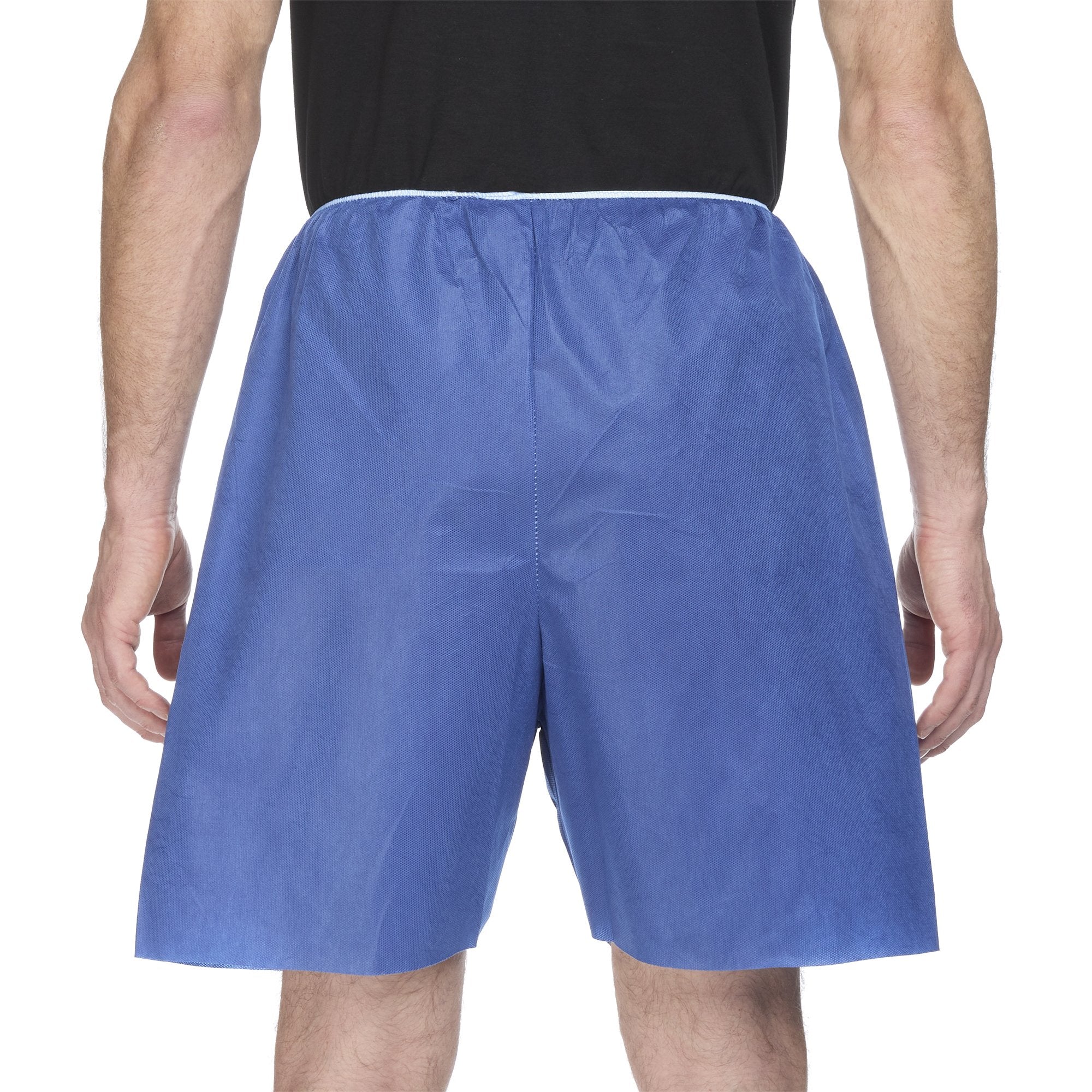 McKesson Patient Exam Shorts, 2X-Large-Exam Shorts McKesson 2X-Large Blue SMS Adult Disposable