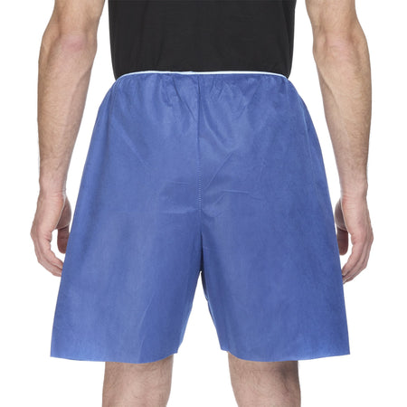 McKesson Patient Exam Shorts, 2X-Large-Exam Shorts McKesson 2X-Large Blue SMS Adult Disposable