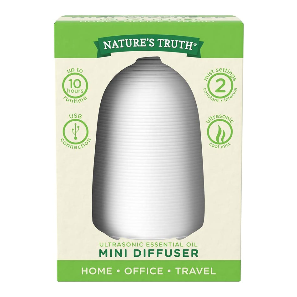 Nature's Truth Ultrasonic Essential Oil Mini Diffuser-Essential Oil Nature's Truth�