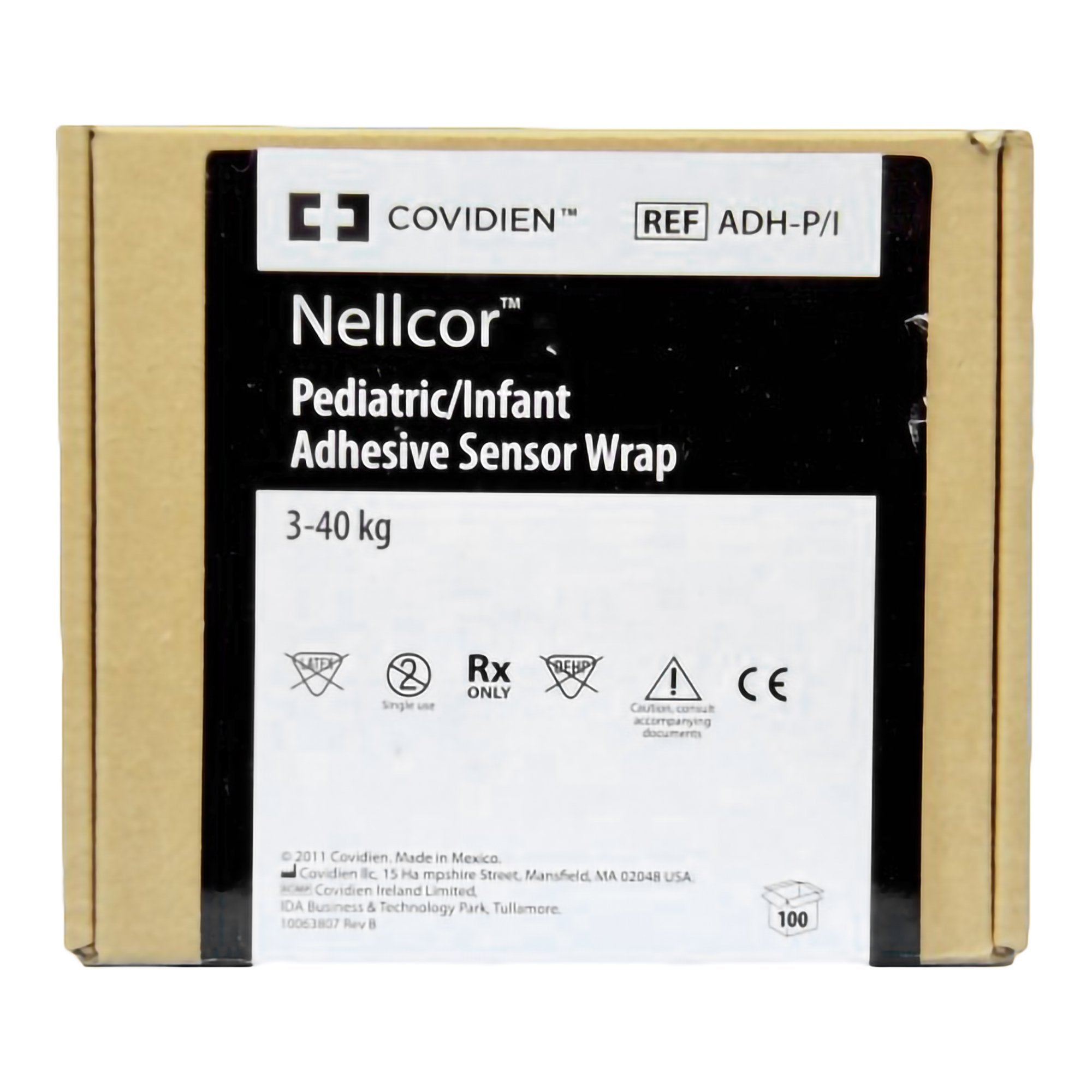 Nellcor Pulse Oximeter Sensor Bandage-Adhesive Sensor Wraps Covidien Nellcor Disposable For Sensor Model OXI-P/I Reusable Sensors