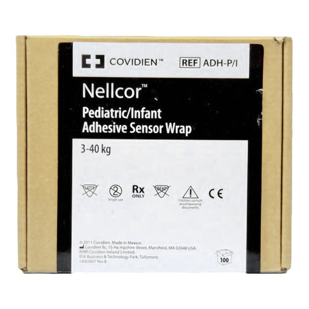 Nellcor Pulse Oximeter Sensor Bandage-Adhesive Sensor Wraps Covidien Nellcor Disposable For Sensor Model OXI-P/I Reusable Sensors