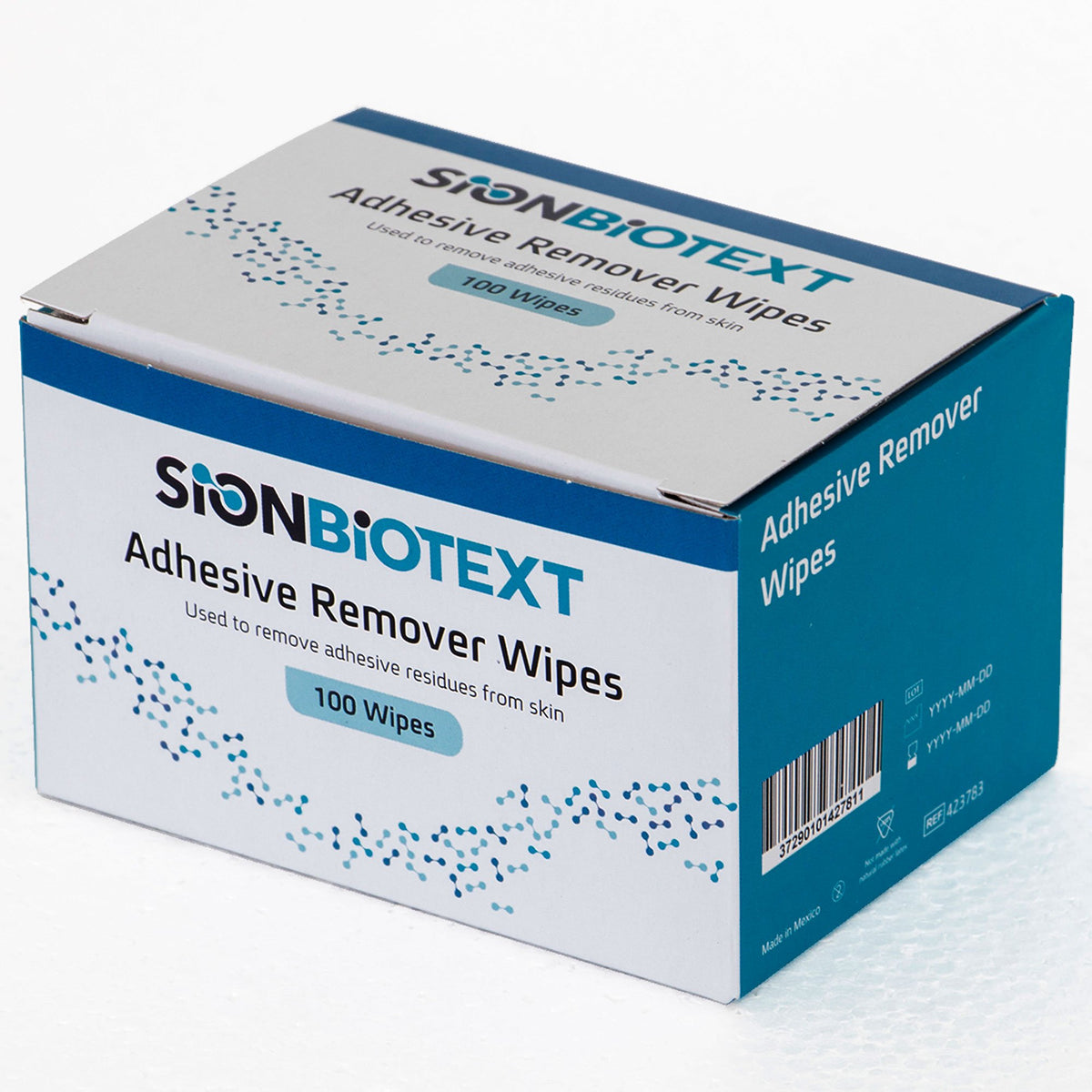 SionBiotext Adhesive Remover, Individual Packets-Adhesive Remover SionBiotext Wipe 100 per Box