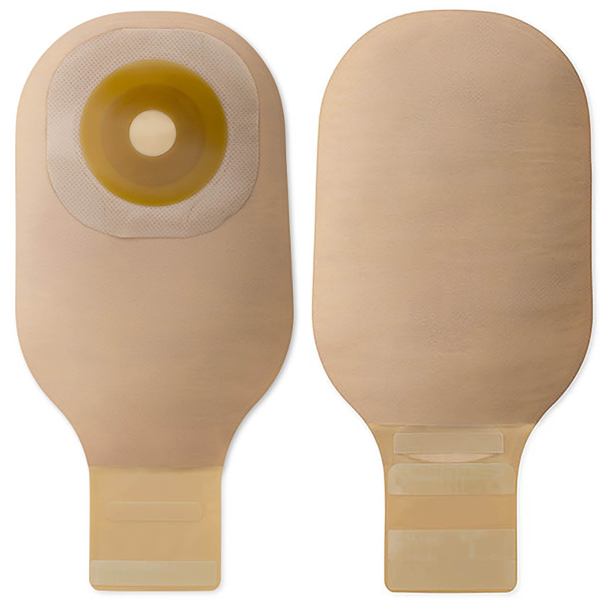 Premier Flextend One-Piece Drainable Beige Colostomy Pouch, 12-Inch Length, Up to 2 Inch Stoma-"Colostomy Pouch Premier Flextend One-Piece System 12 Inch Length Flat, Trim to Fit Up to 2-1/2 Inch Stoma Drainable"