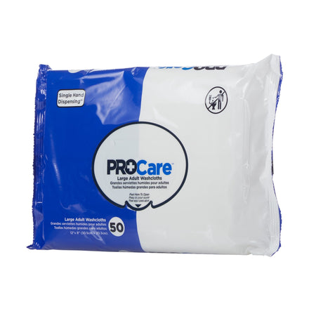 First Quality ProCare Soft Pack Aloe, Vitamin E, Scented-Personal Cleansing Wipe ProCare Soft Pack Scented 50 Count
