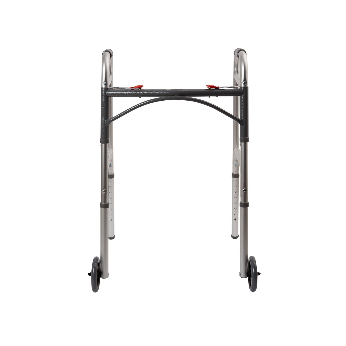 McKesson Folding Walker, Adjustable Height - Ambulatory Equipment>Mobility>Walkers - McKesson Brand