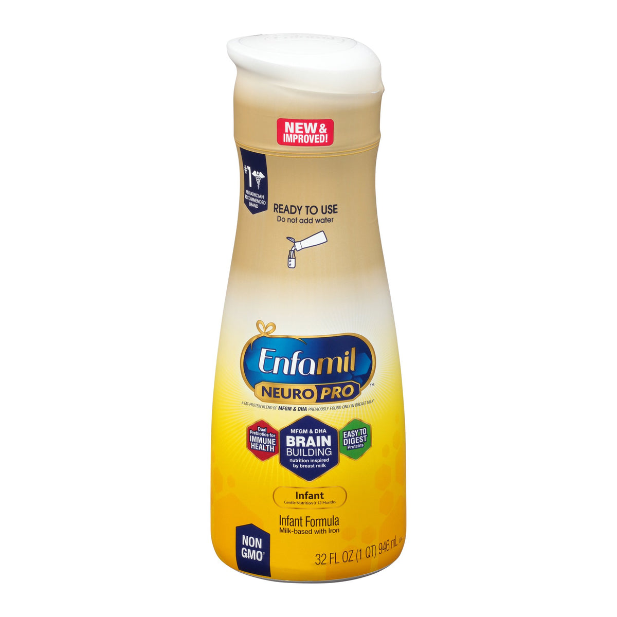 Enfamil NeuroPro™ Infant Formula, 1-quart bottle - Nutritionals and Feeding Supplies>Nutritionals>Infant & Pediatric Formu...