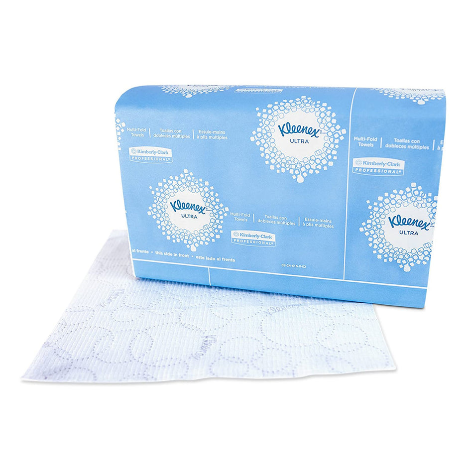 Kleenex Reveal Multifold Hand Towels-Paper Towel Kleenex Reveal Multi-Fold 8 X 9-2/5 Inch