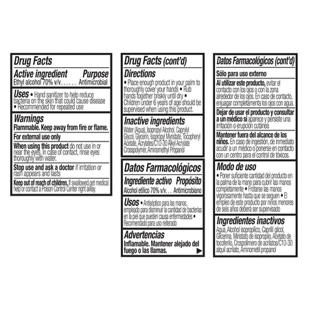 GOJO Purell Advanced Hand Sanitizer Gel, 70% Ethyl Alcohol, 1,200 ml-"Hand Sanitizer Purell Advanced 1,200 mL Ethyl Alcohol Gel Dispenser Refill Bottle"