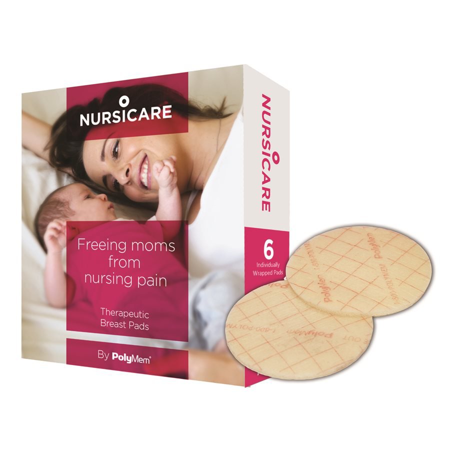 Nursicare Nursing Pad-Nursing Pad Nursicare 2.5 Inch Polymem Reusable