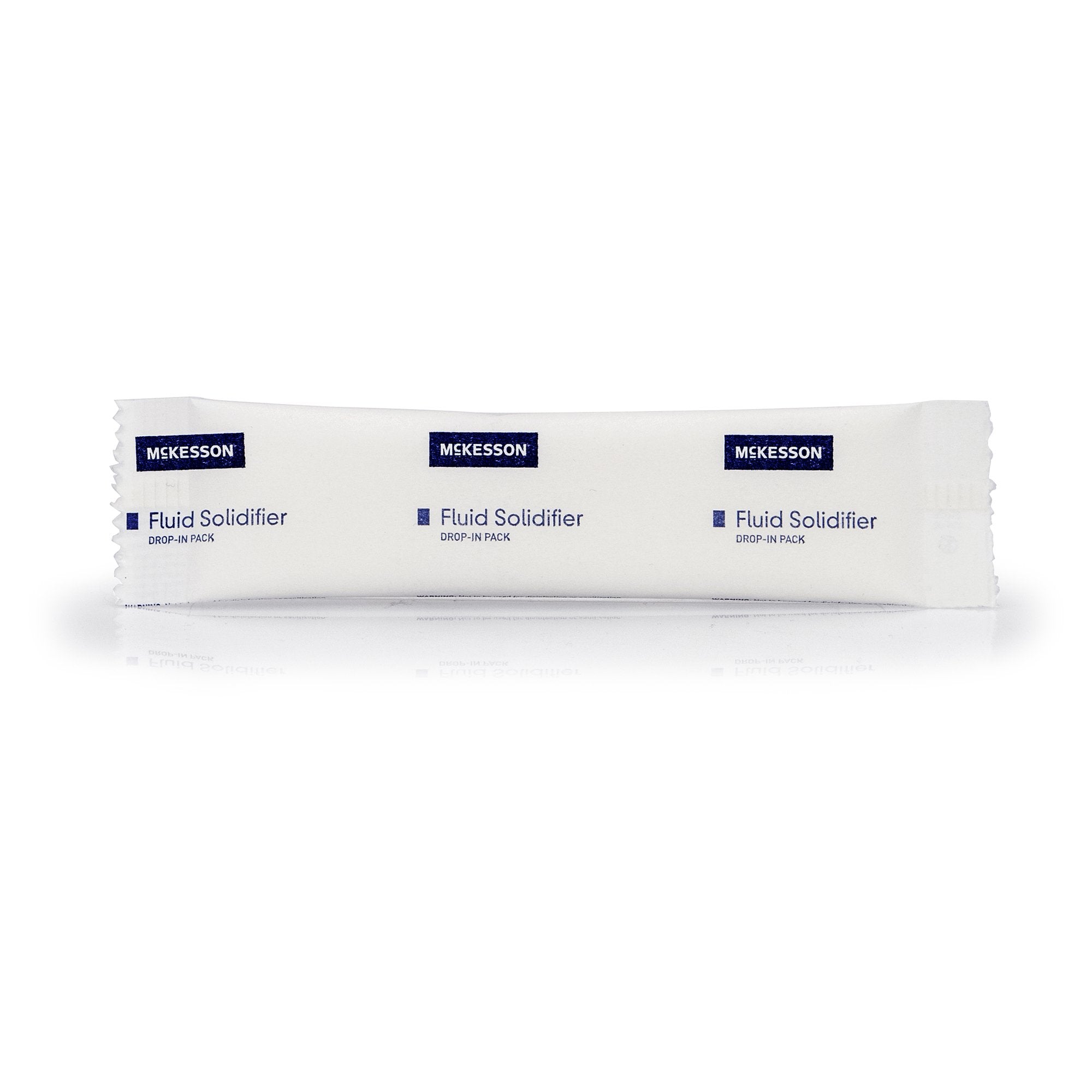 McKesson Fluid Solidifier Drop-In Pack, 42 Gram-"Fluid Solidifier McKesson 1,500 cc Drop-In Bag 42 Gram"