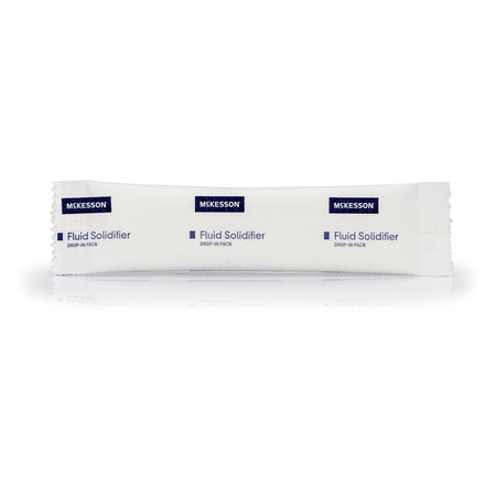 McKesson Fluid Solidifier Drop-In Pack, 42 Gram-"Fluid Solidifier McKesson 1,500 cc Drop-In Bag 42 Gram"