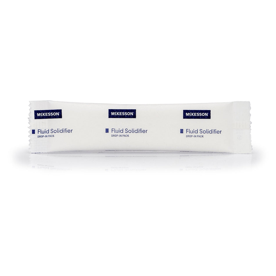 McKesson Fluid Solidifier Drop-In Pack, 42 Gram-"Fluid Solidifier McKesson 1,500 cc Drop-In Bag 42 Gram"
