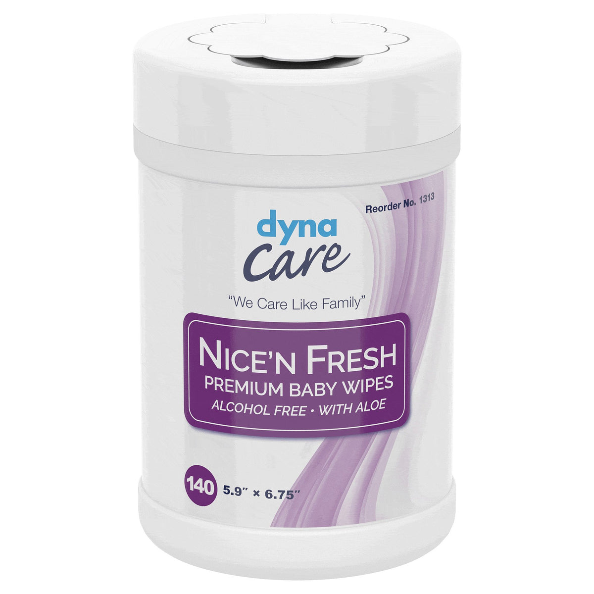 Nice'n Fresh Baby Wipe, Scented, Canister-Baby Wipe Nice'n Fresh Canister Scented 140 Count