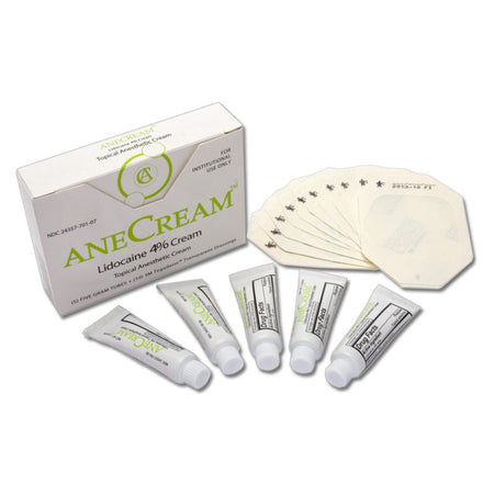 AneCream 4% Lidocaine Topical Anesthetic Cream-Topical Pain Relief AneCream 4% Strength Lidocaine Cream