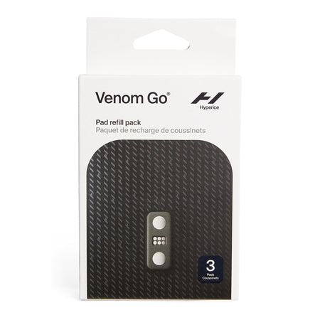 Hyperice Replacement Heat and Massage Therapy Pad for Hyperice Venom Go-Replacement Heat and Massage Therapy Pad Hyperice 3 Pads / 0.3 X 3 X 5 Inch