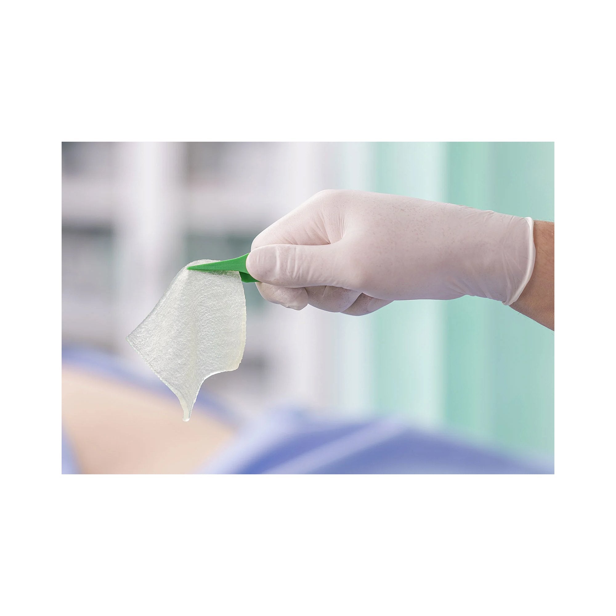 Exufiber Gelling Fiber Dressing, 15 x 15 Centimeter-Gelling Fiber Dressing Exufiber 6 X 6 Inch Square