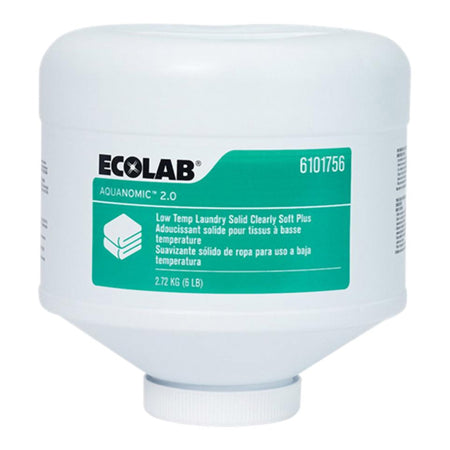 Aquanomic 2.0 Solid Clearly Soft Plus-Laundry Detergent Aquanomic 2.0 Solid Clearly Plus 6 lbs. Bottle Capsule Scented