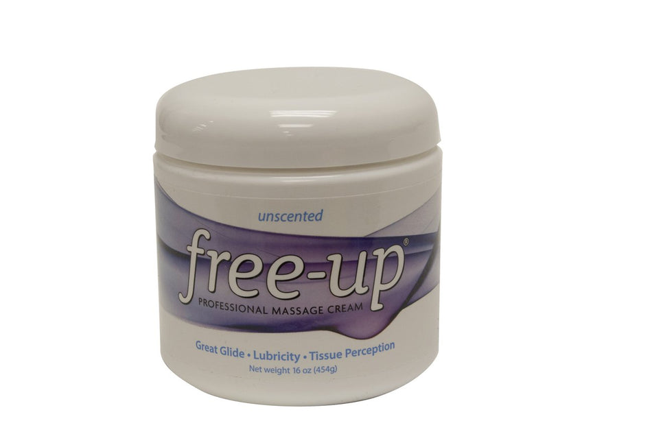 Free-Up� Massage Treatment-Massage Treatment Free-Up� 16 oz. Jar Unscented Cream