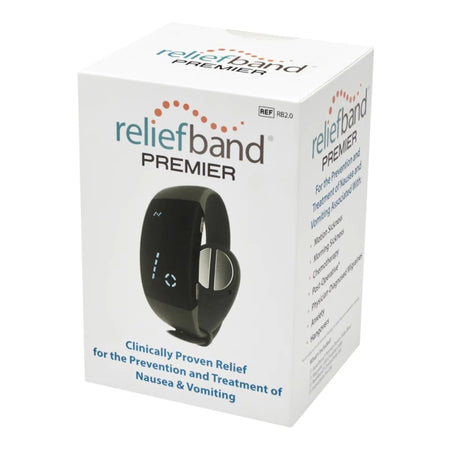Reliefband Premier Nausea Relief Wrist Band, Charcoal-Nausea Relief Reliefband Premier Wrist Band