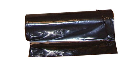 Colonial Bag Heavy Duty Trash Bag, Black, 45 gal.-Trash Bag Colonial Bag 45 gal. Black HDPE 13 Mic. 40 X 48 Inch X-Seal Bottom Coreless Roll