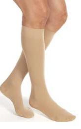 Jobst Relief Compression Stockings-Compression Stocking JOBST Relief Knee High Medium Black Closed Toe