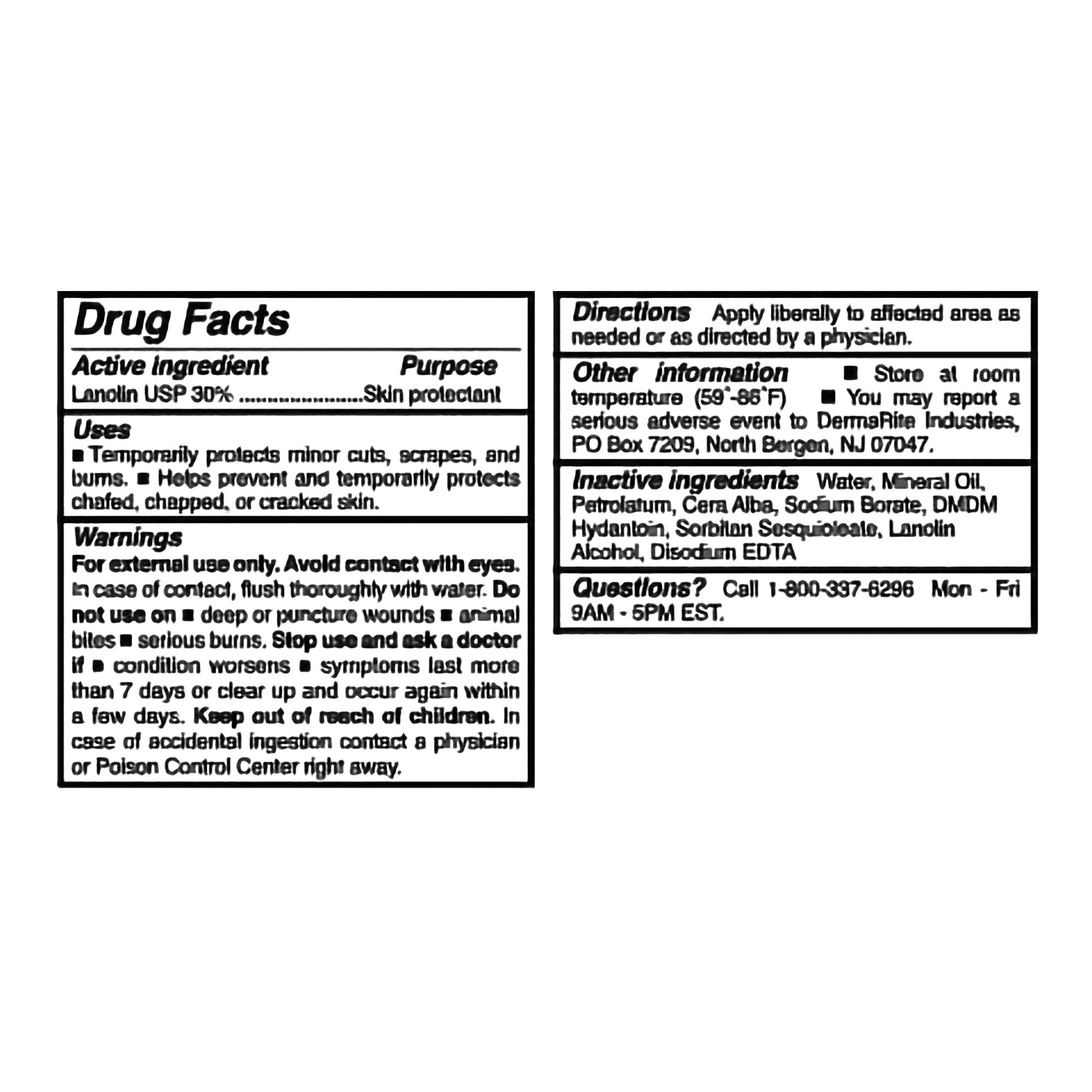 Lantiseptic Daily Care Skin Protectant, 14-ounce jar-Skin Protectant Lantiseptic Dry Skin Therapy 14 oz. Jar Lanolin Scent Cream