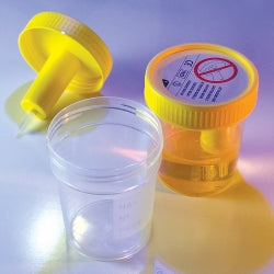TransferTop Urine Specimen Container with Integrated Transfer Device, 120 mL-Urine Specimen Container with Integrated Transfer Device TransferTop 120 mL (4 oz.) Screw Cap Sterile