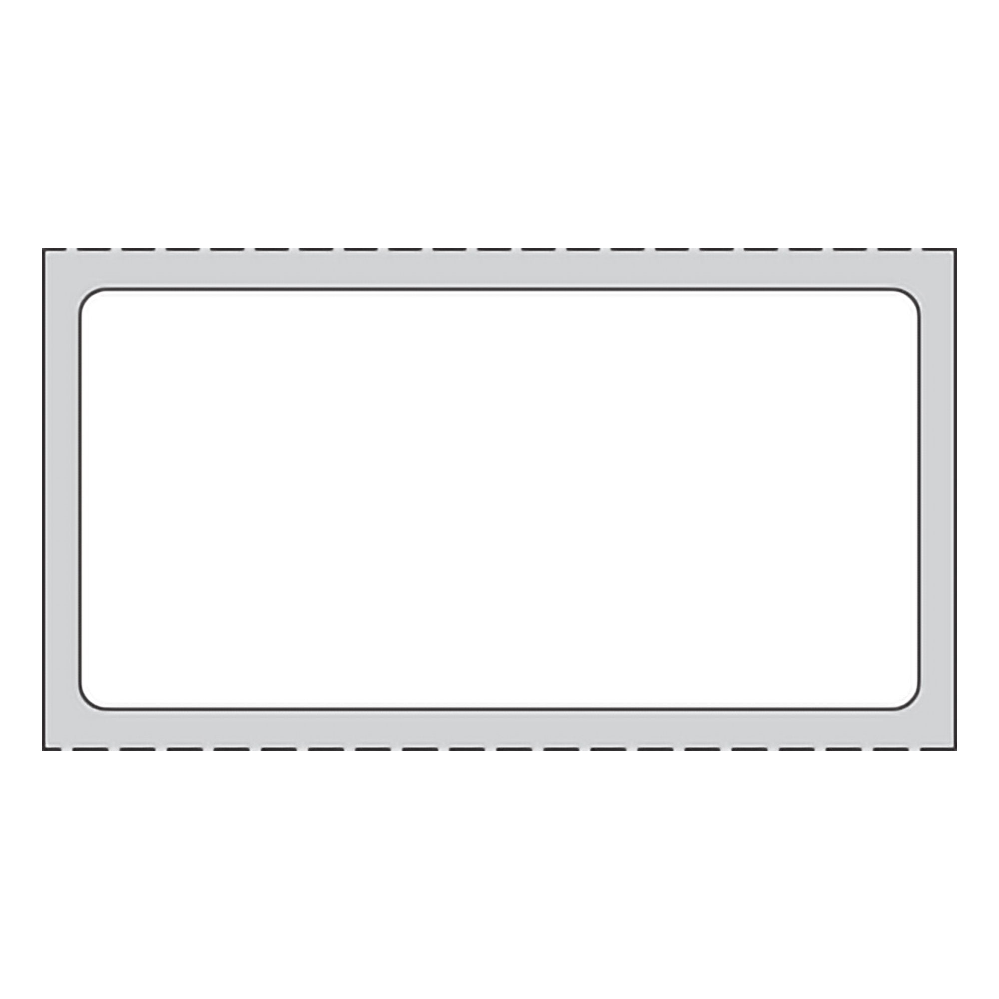 PDC® White Blank Thermal Label, 1 x 2 Inch - Indicators and Signage>Labels>Blank Labels - PDC Healthcare