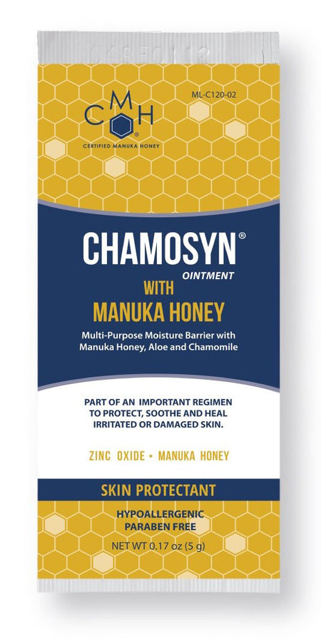 Chamosyn Skin Protectant-Skin Protectant Chamosyn 5 Gram Individual Packet Scented Ointment