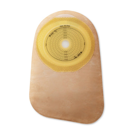 Premier One-Piece Closed End Beige Colostomy Pouch, 9 Inch Length, 5/8 to 2-1/8 Inch Stoma-"Ostomy Pouch Premier One-Piece System 9 Inch Length Flat, Trim To Fit 5/8 to 2-1/8 Inch Stoma Closed End"
