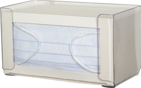 Bowman PPE Apparel Dispenser-PPE Dispenser BOWMAN Wall Mount 1-Box Capacity Clear 4.27 X 4.32 X 7.70 Inch PETG Plastic