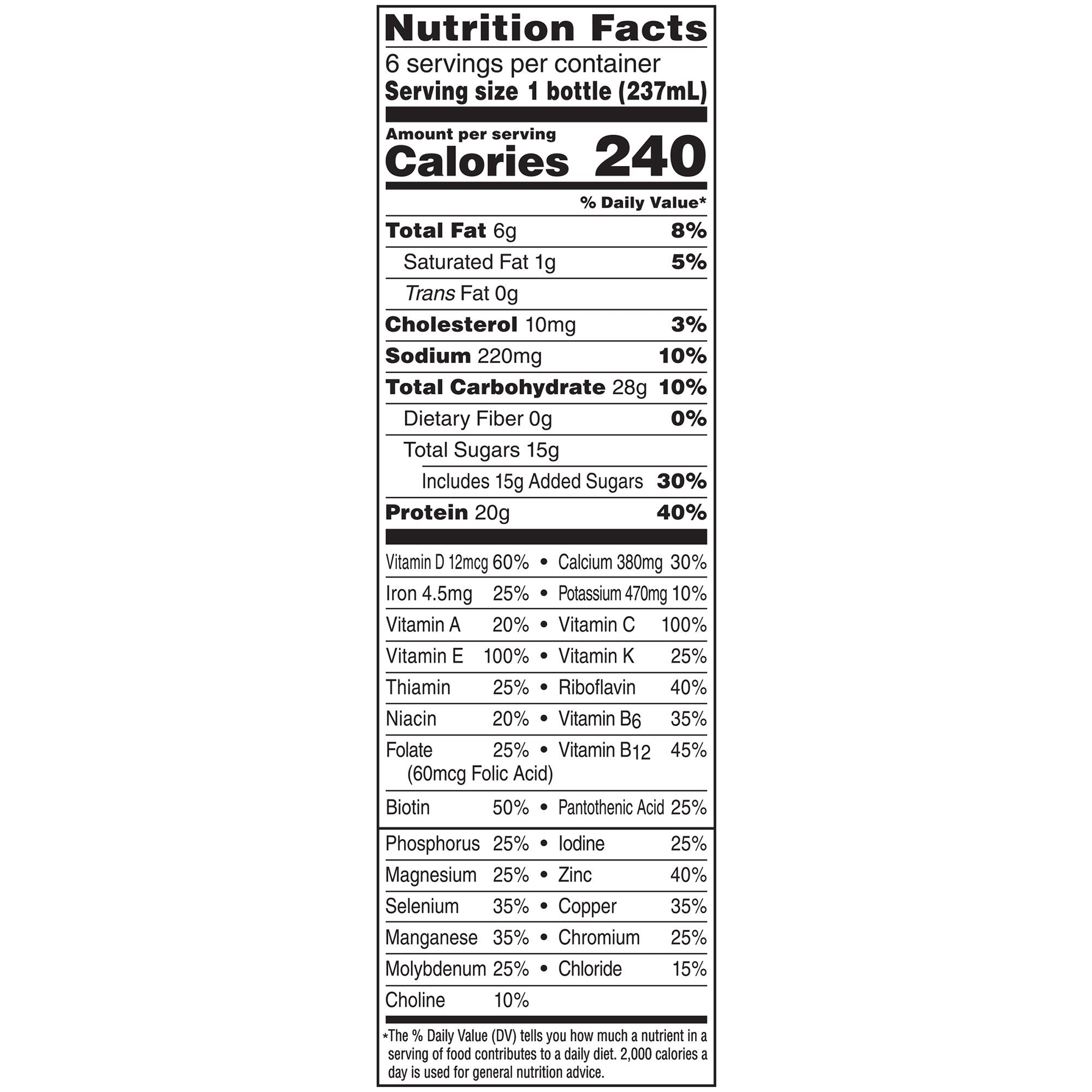 Boost® High Protein Vanilla Complete Nutritional Drink, 8 oz. Bottle - Nutritionals and Feeding Supplies>Nutritionals>Oral...