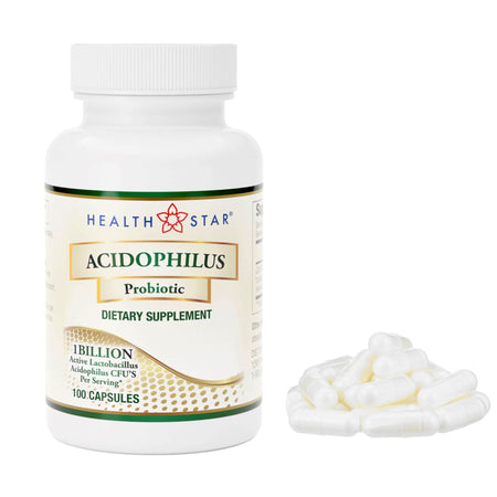 Health*Star® Probiotic Dietary Supplement - Pharmaceuticals>Over the Counter>Gastrointestinal>Probiotics - Geri-Care