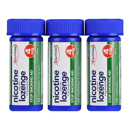 Foster & Thrive Nicotine Polacrilex 4 mg (Nicotine) Lozenges Mint-Stop Smoking Aid Foster & Thrive 4 mg Strength Lozenge
